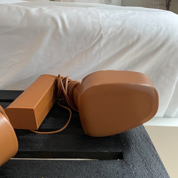 Paris Texas Malena Platform Sandal 38/8 - Picture 4 of 5